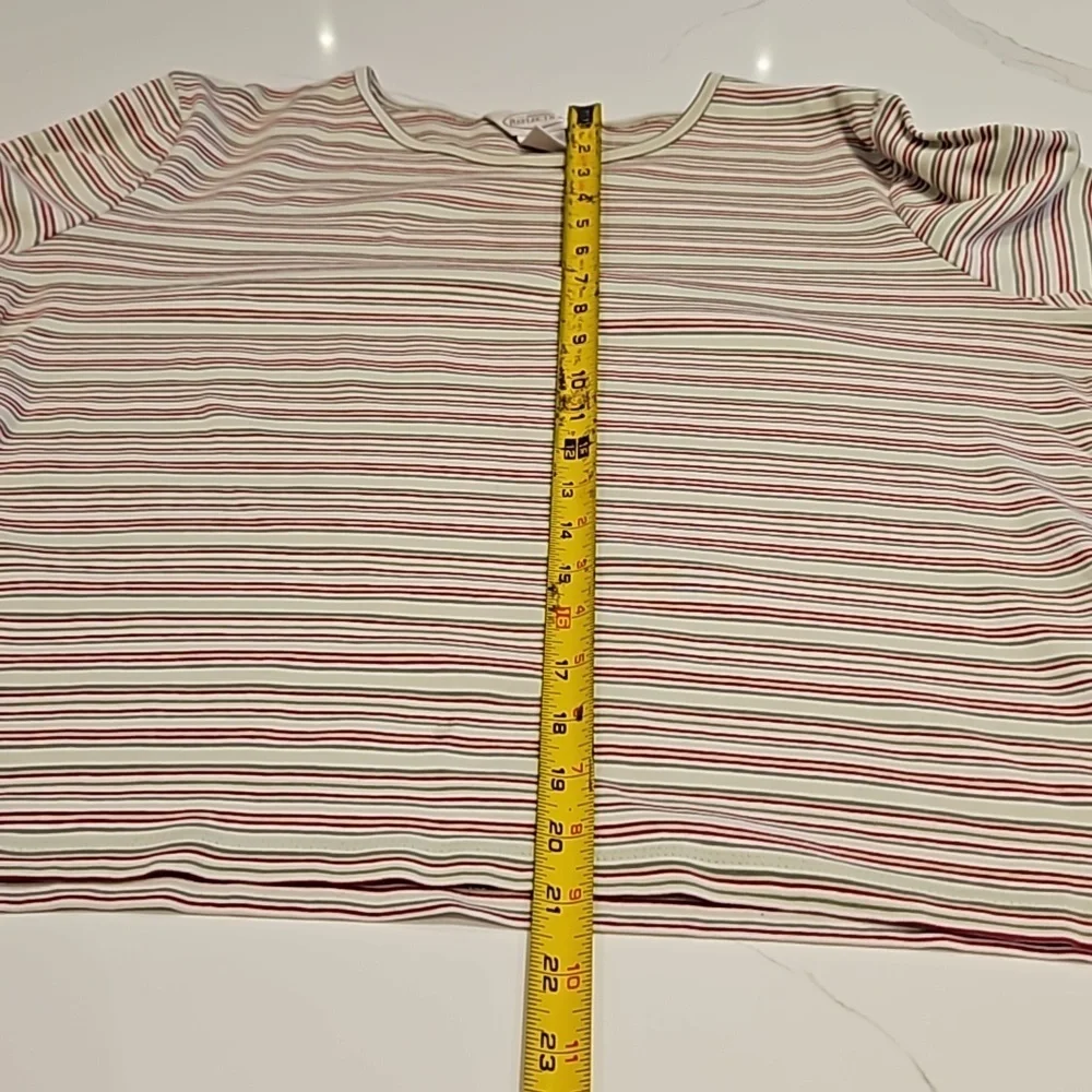 NORTHERN REFLECTIONS Top L/S Stripped Scoop Neck Women's XL - Picture 10 of 11